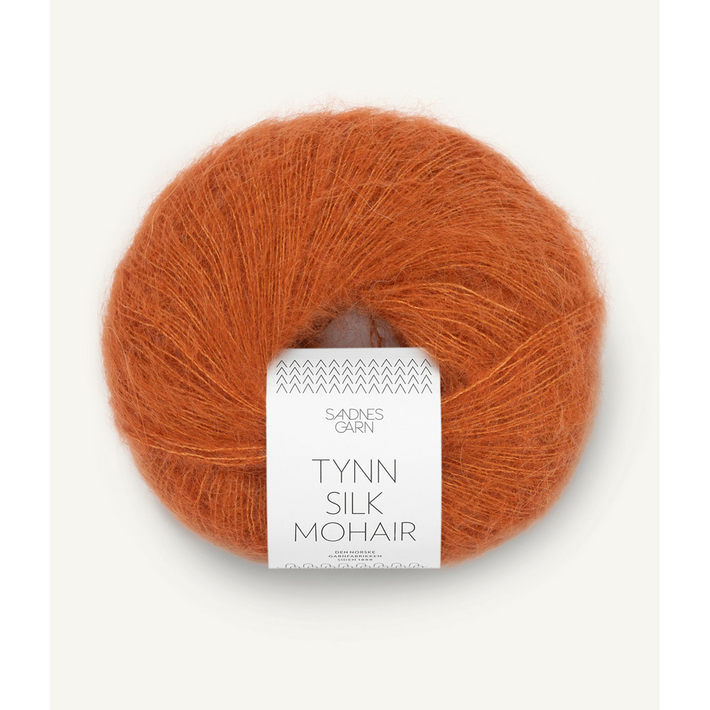 Wolle Sandnes Garn cognac Tynn Silk Mohair  212m 25g