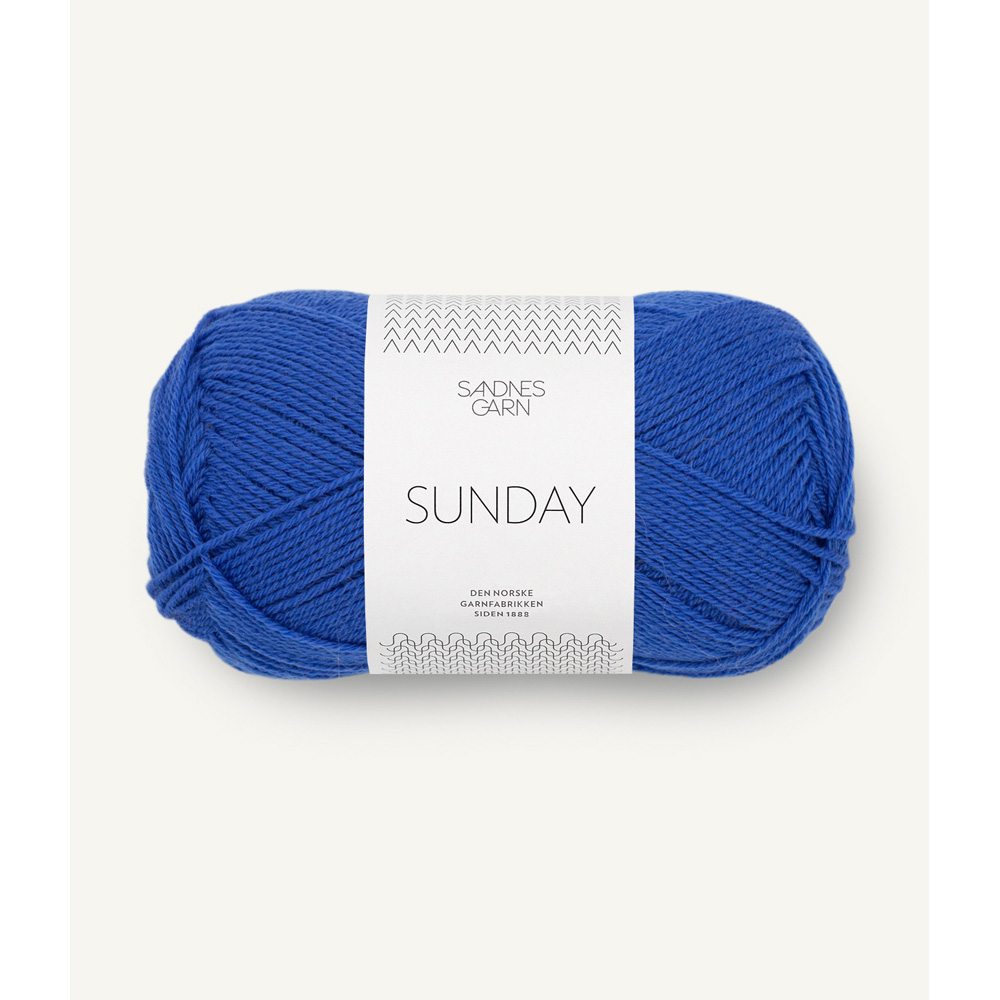 Wolle Sandnes Garn dazzling blue Sunday 235m 50g