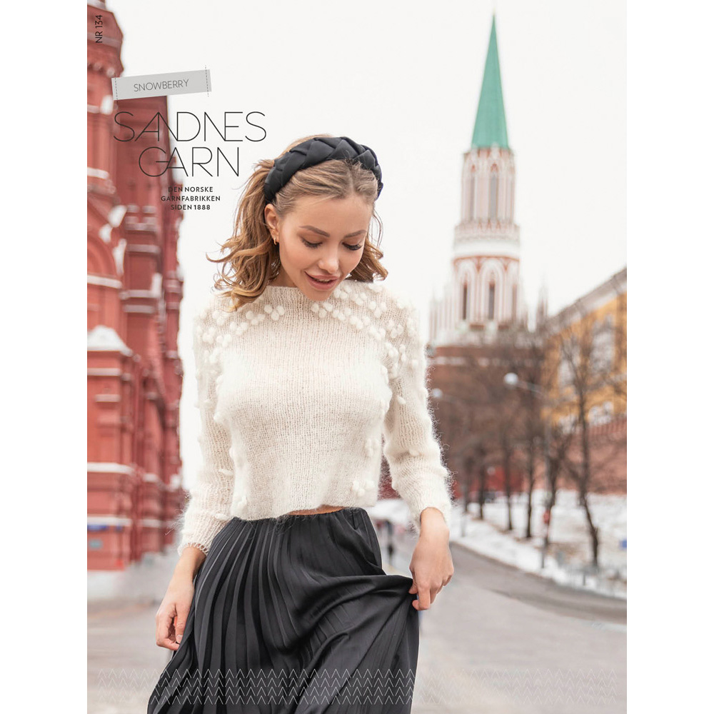 Anleitungsheft Snowberry Sweater norwegisch 1 St