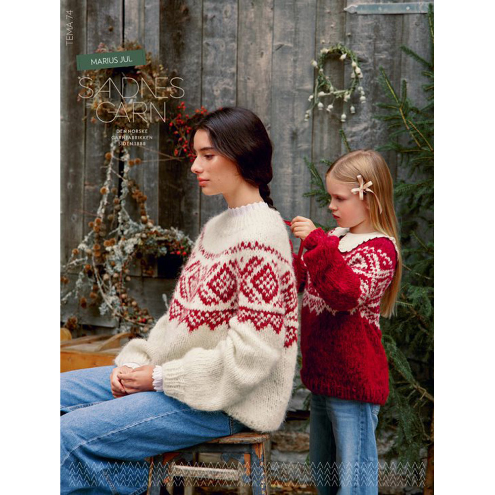 Anleitungsheft Tema 74 - Marius Jul englisch