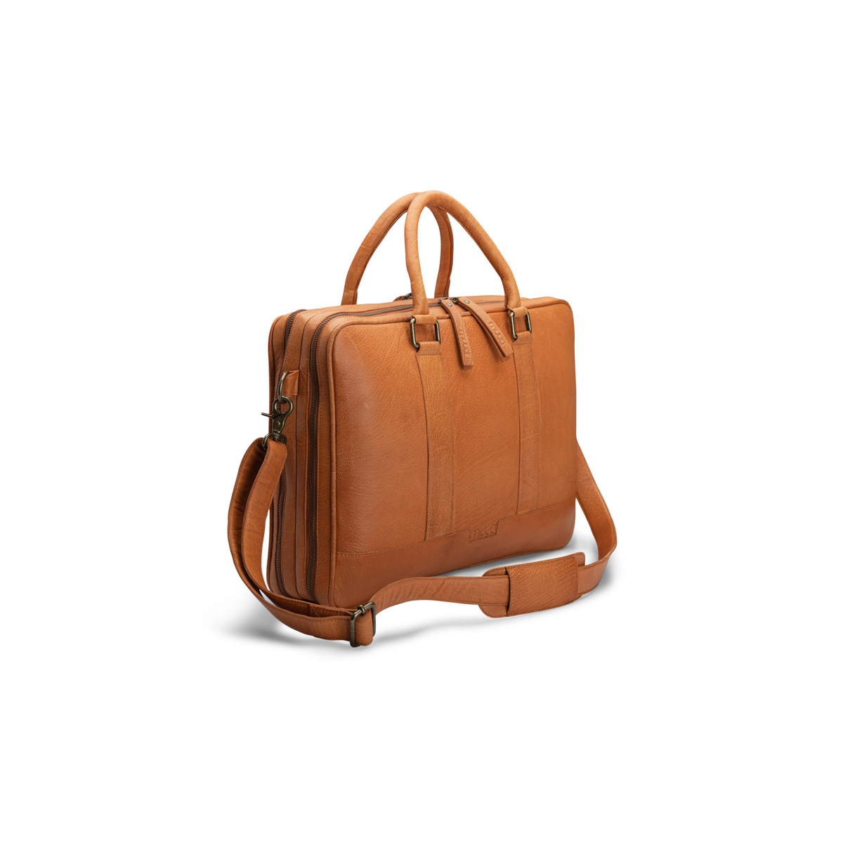 Lederhandtasche mit Henkel Drea Whisky