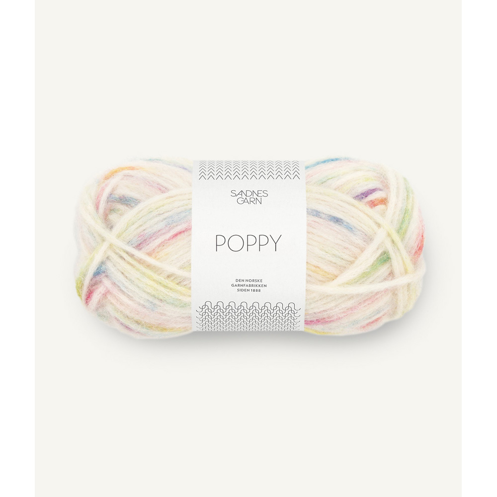 Wolle Sandnes Garn Tutti frutti Poppy 110m 50g