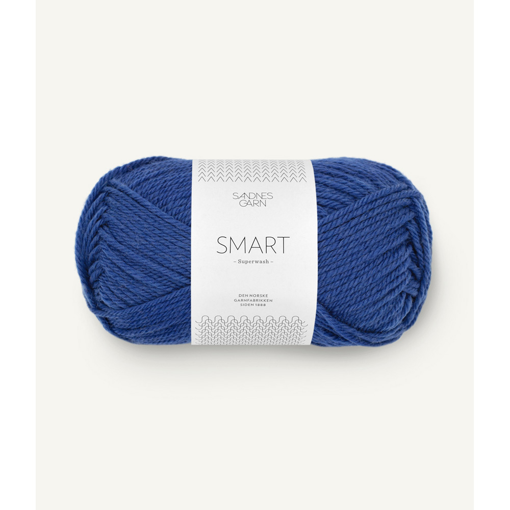 Wolle Sandnes Garn blue Smart 100m 50g